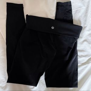 Lululemon Extra High-Rise or Fold-Over “Wunder Under” Leggings
